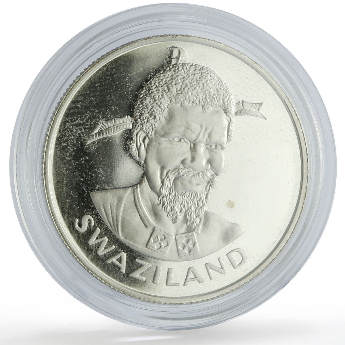 Swaziland 1 lilangeni FAO World Food Day Lijaha Sisu proof silver coin 1981