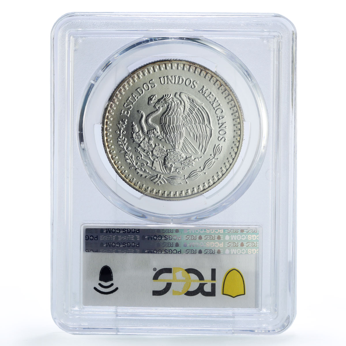 Mexico 1 onza Libertad Angel of Independence MS67 PCGS silver coin 1992