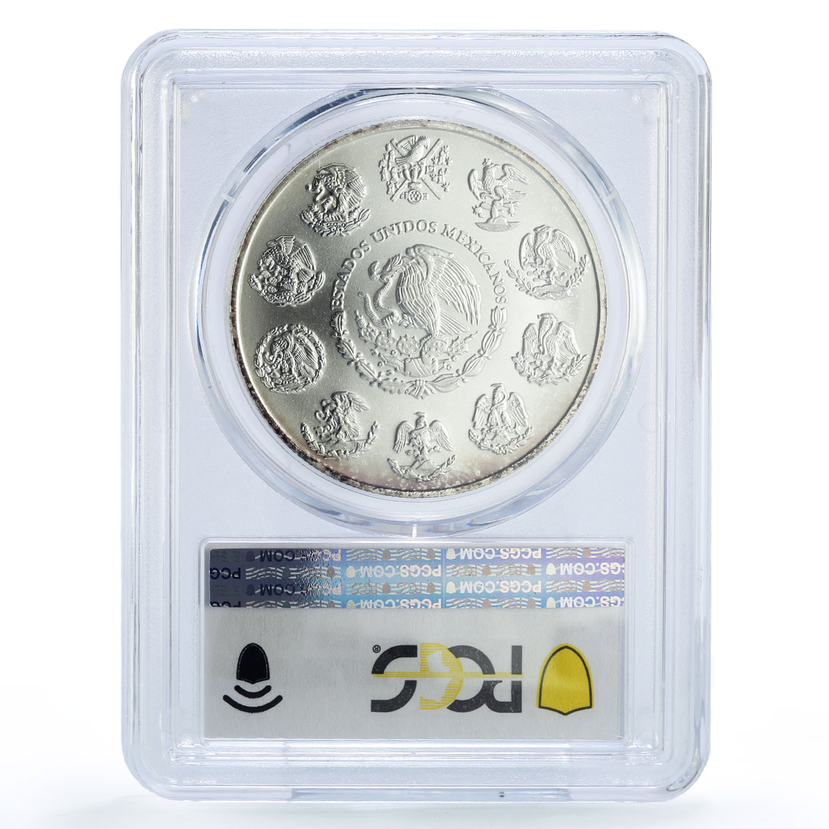 Mexico 1 onza Libertad Angel of Independence MS67 PCGS silver coin 2004