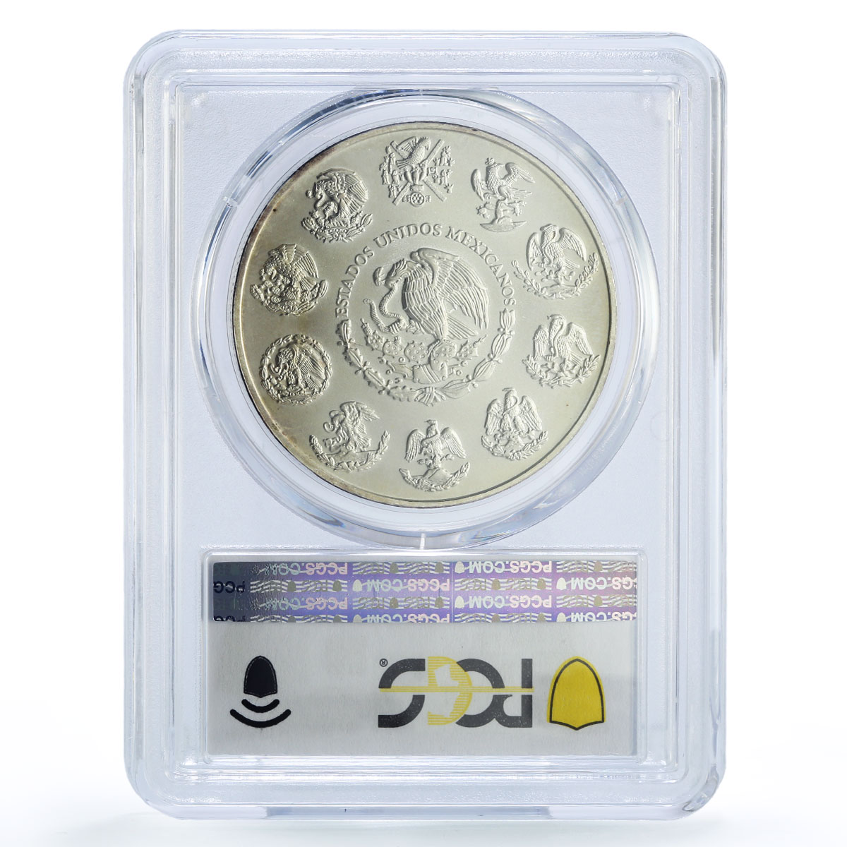 Mexico 1 onza Libertad Angel of Independence MS67 PCGS silver coin 2006