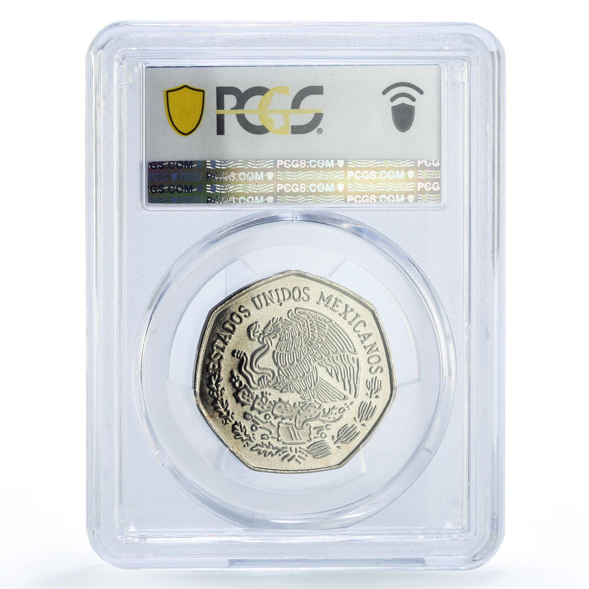 Mexico 10 pesos Republic Coinage Miguel Costilla KM-477 PR69 PCGS CuNi coin 1982