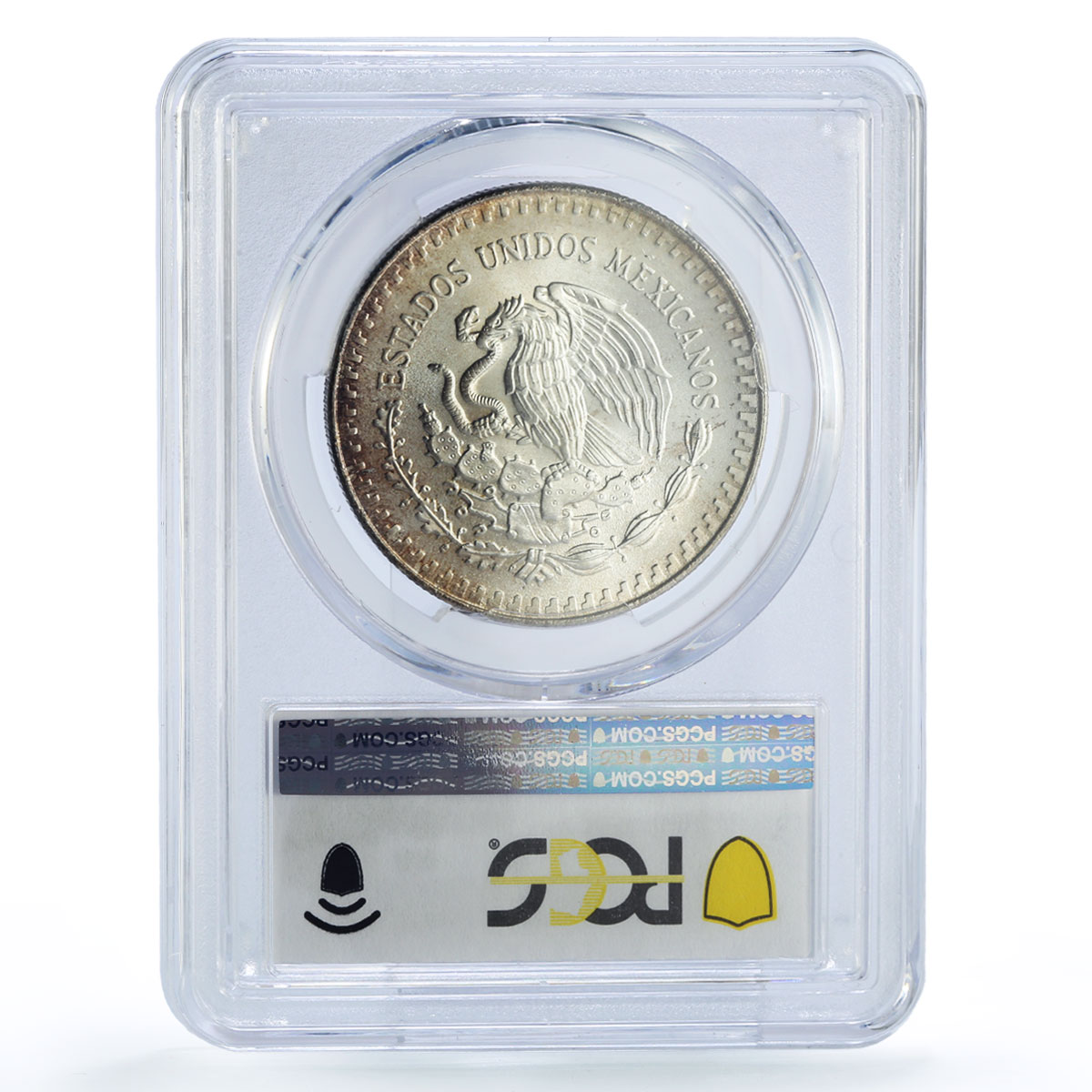 Mexico 1 onza Libertad Angel of Independence Type 1 MS66 PCGS silver coin 1991