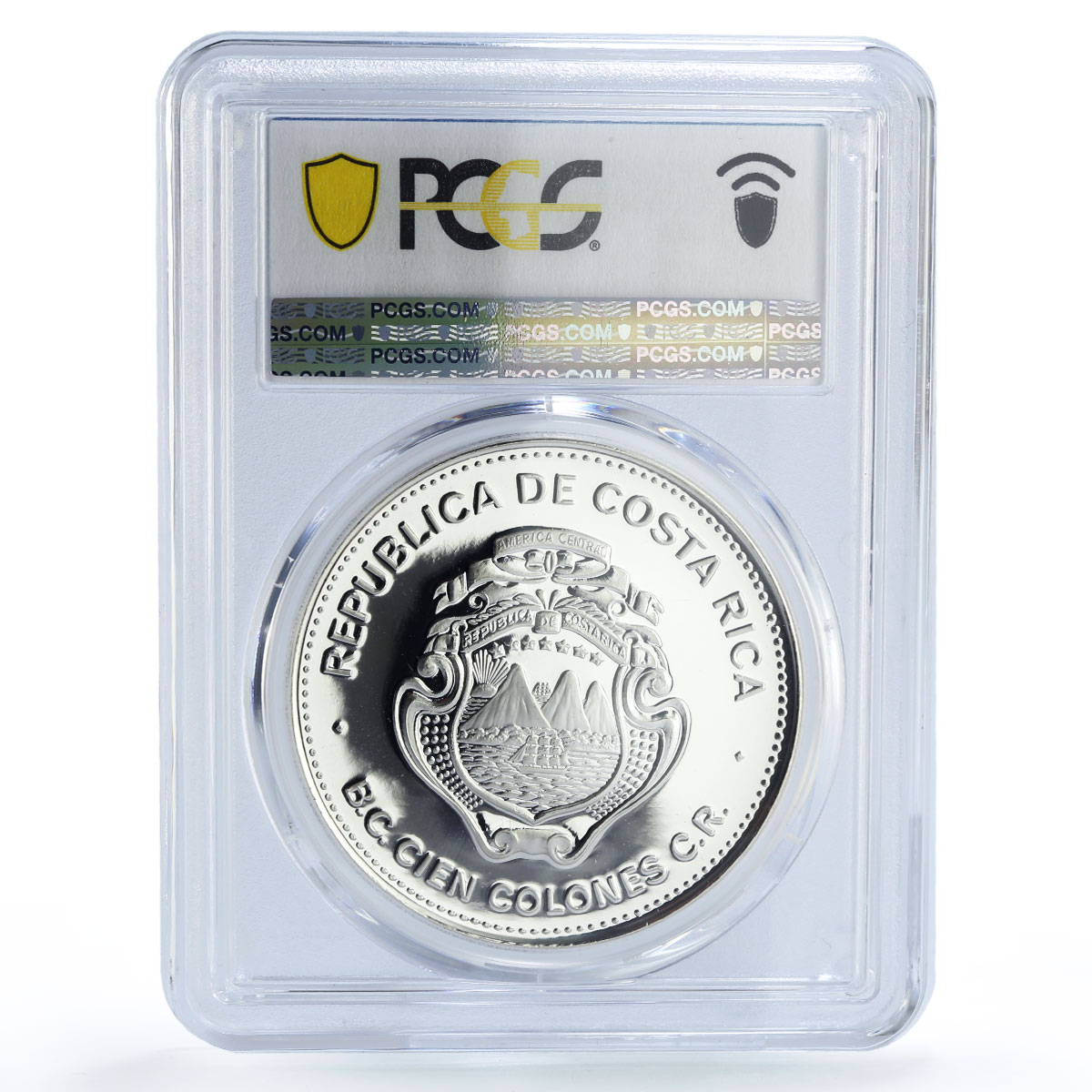 Costa Rica 100 colones UNICEF Save the Children Child Year PR67 PCGS coin 1979