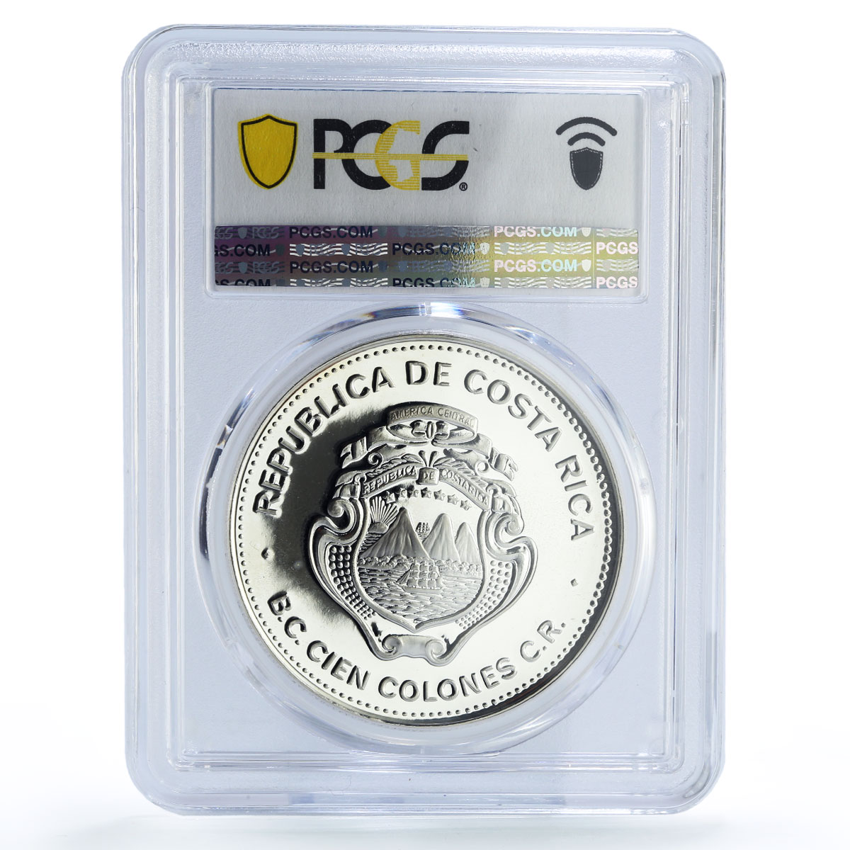 Costa Rica 100 colones UNICEF Save the Children Child Year PR67 PCGS coin 1979