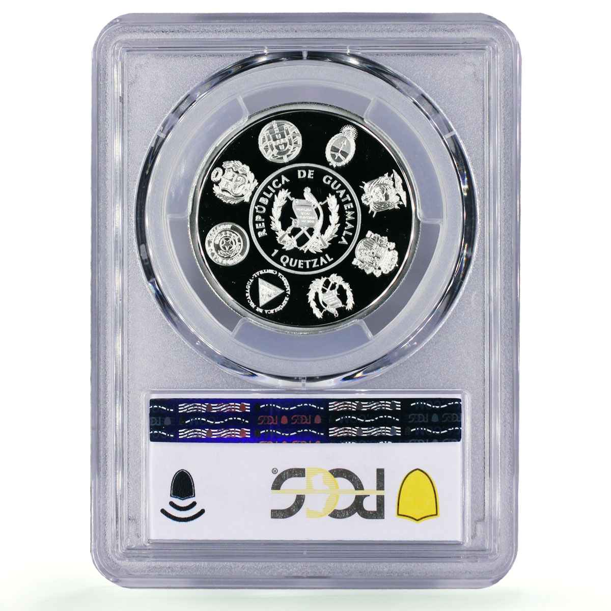 Guatemala 1 quetzal Ibero-American Capitals Santa Catalina PR69 PCGS coin 2024