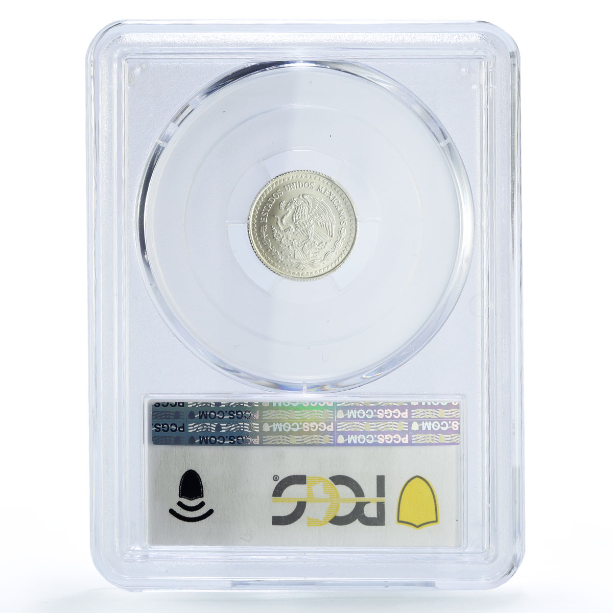 Mexico 1/20 onza Libertad Angel of Independence MS67 PCGS silver coin 1991