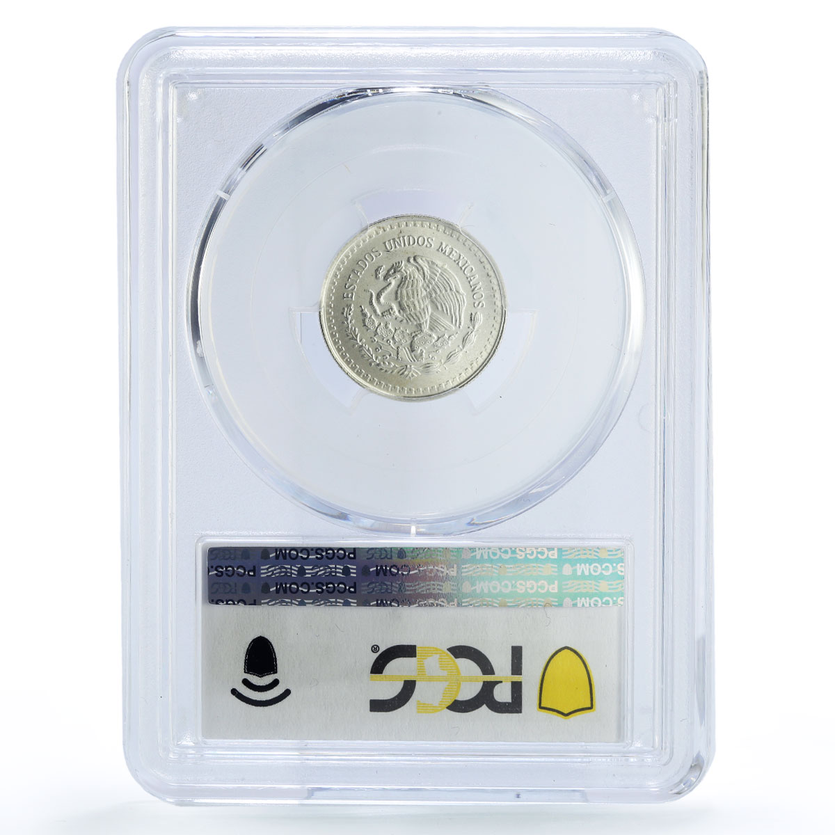 Mexico 1/10 onza Libertad Angel of Independence MS68 PCGS silver coin 1991