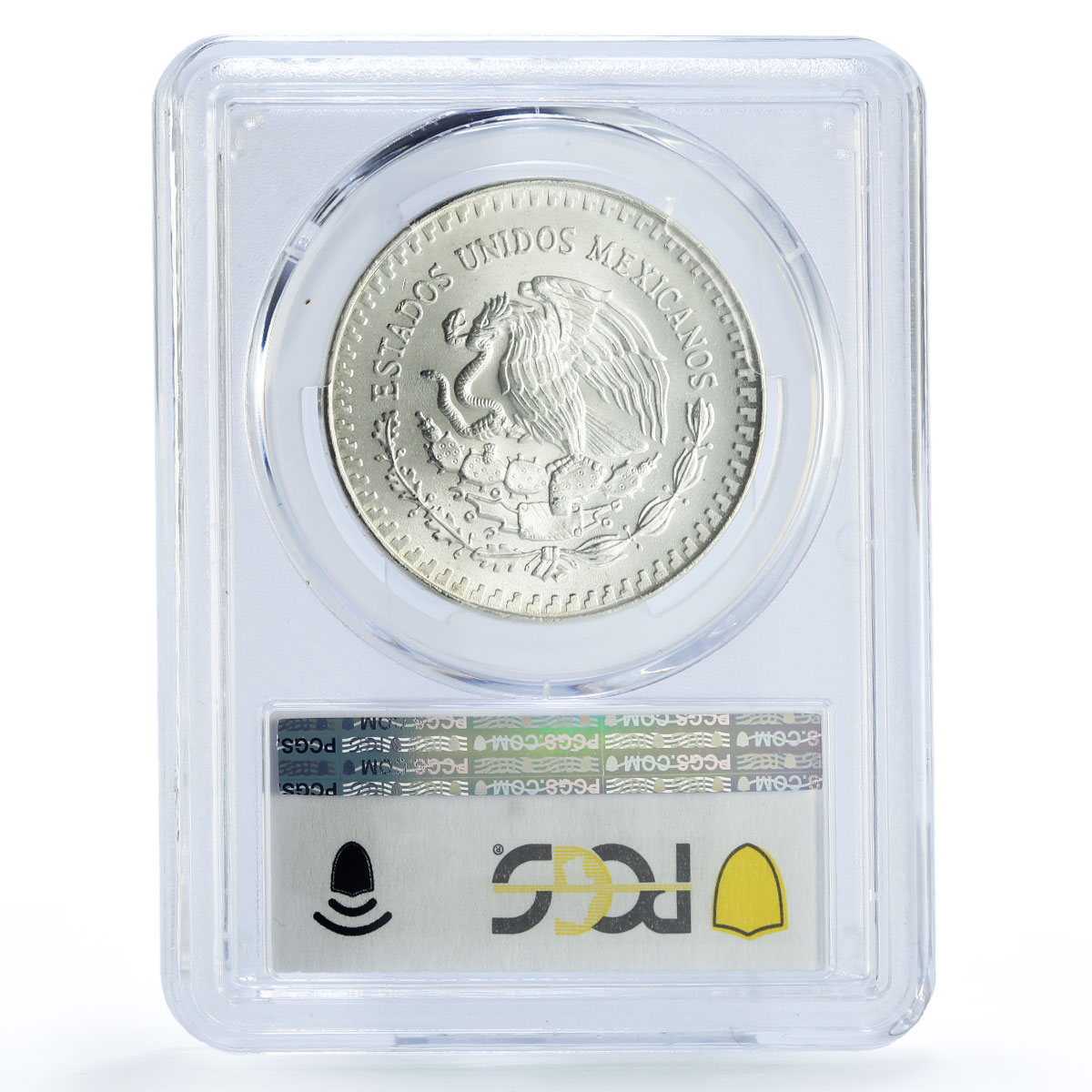 Mexico 1 onza Libertad Angel of Independence MS67 PCGS silver coin 1988