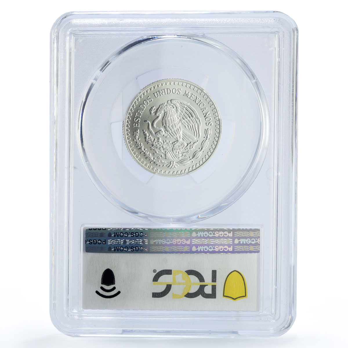 Mexico 1/4 onza Libertad Angel of Independence MS69 PCGS silver coin 1993