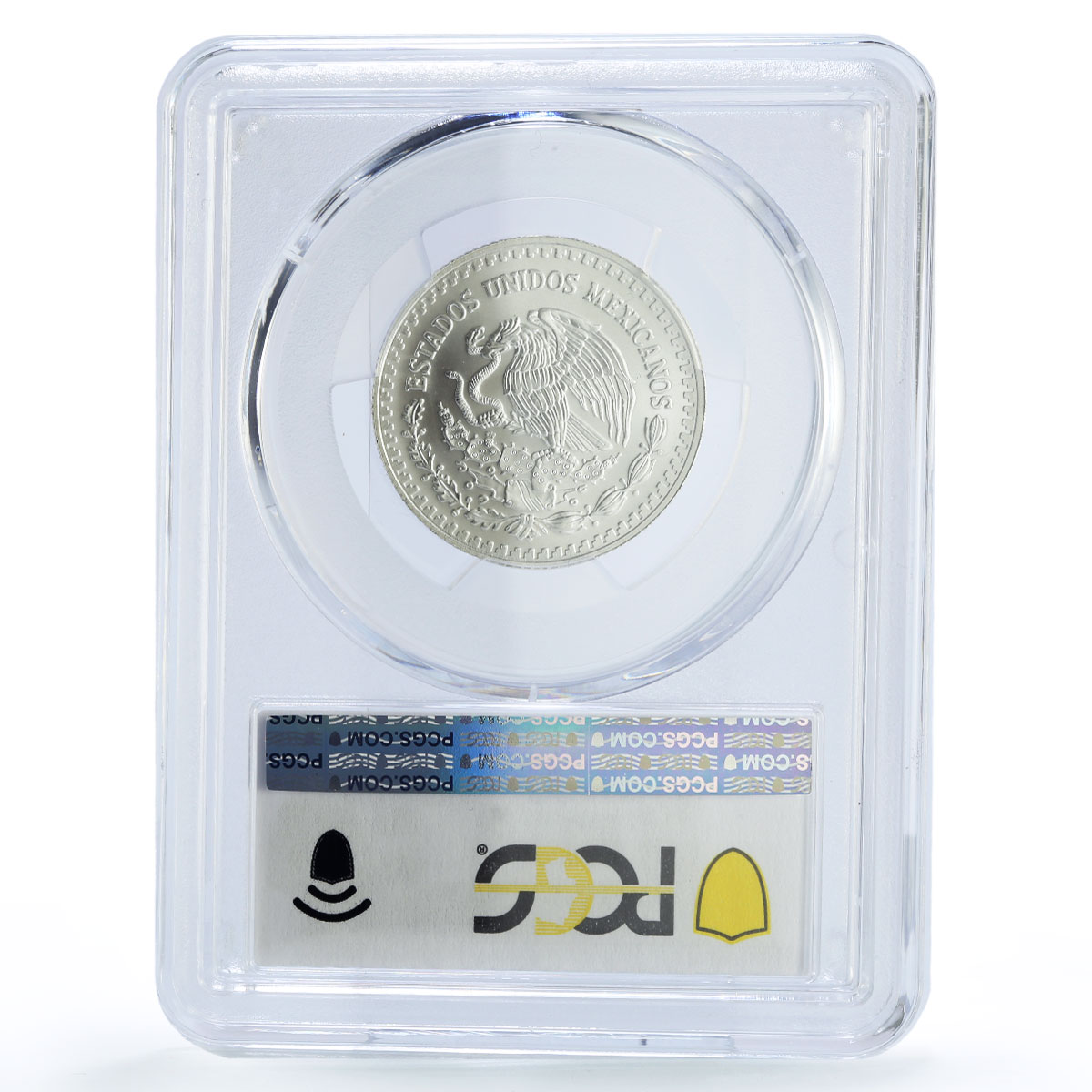 Mexico 1/4 onza Libertad Angel of Independence MS69 PCGS silver coin 1996