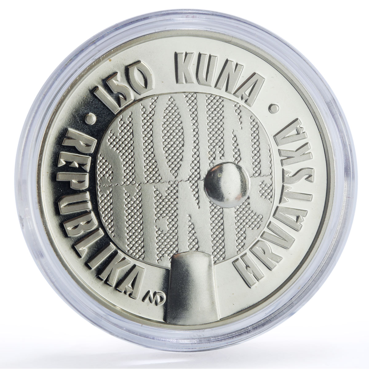 Croatia 150 kuna Atlanta Olympic Games Table Tennis Shooting silver coin 1996