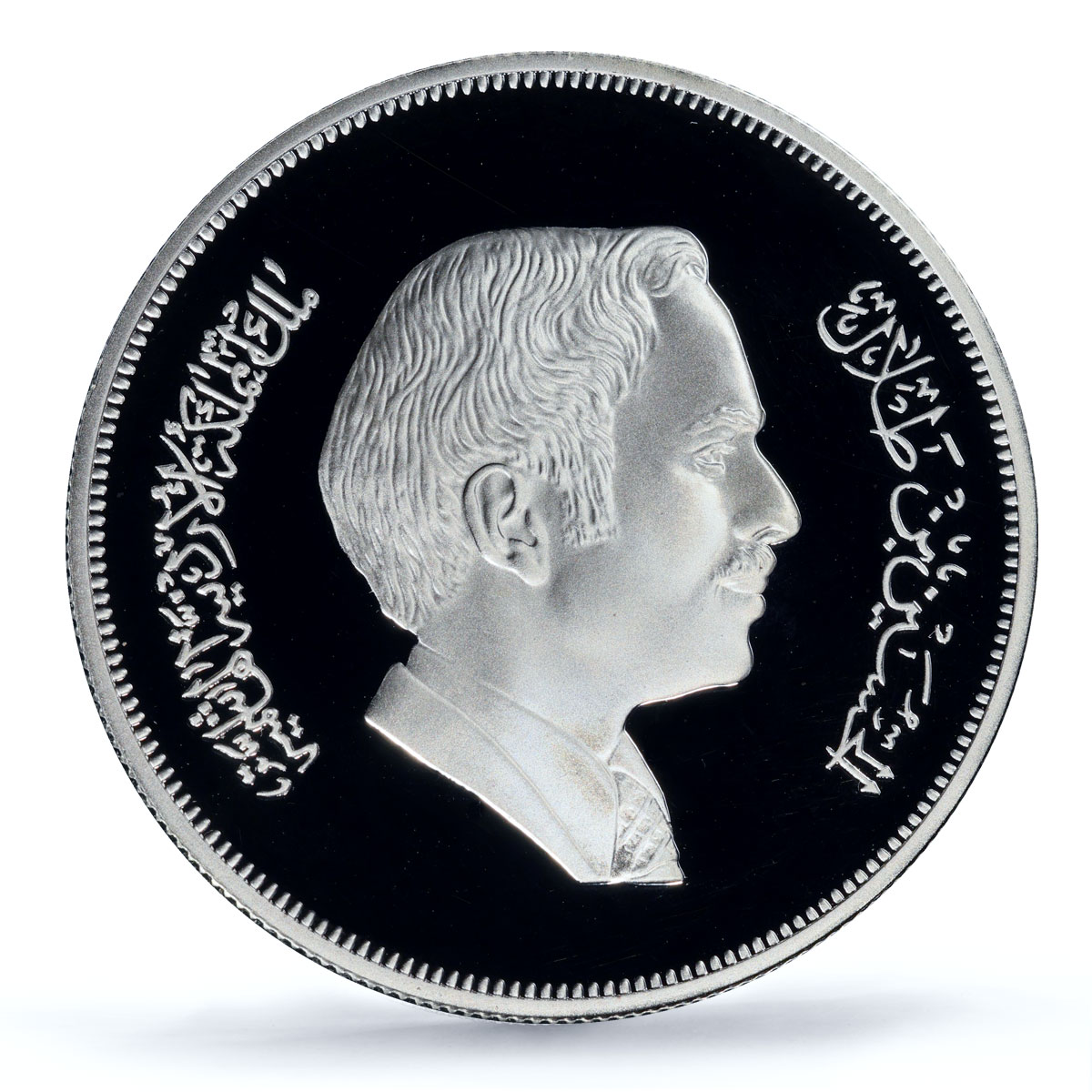 Jordan 3 dinars UNICEF Save the Children Child Year Piefort PR69 PCGS coin 1981