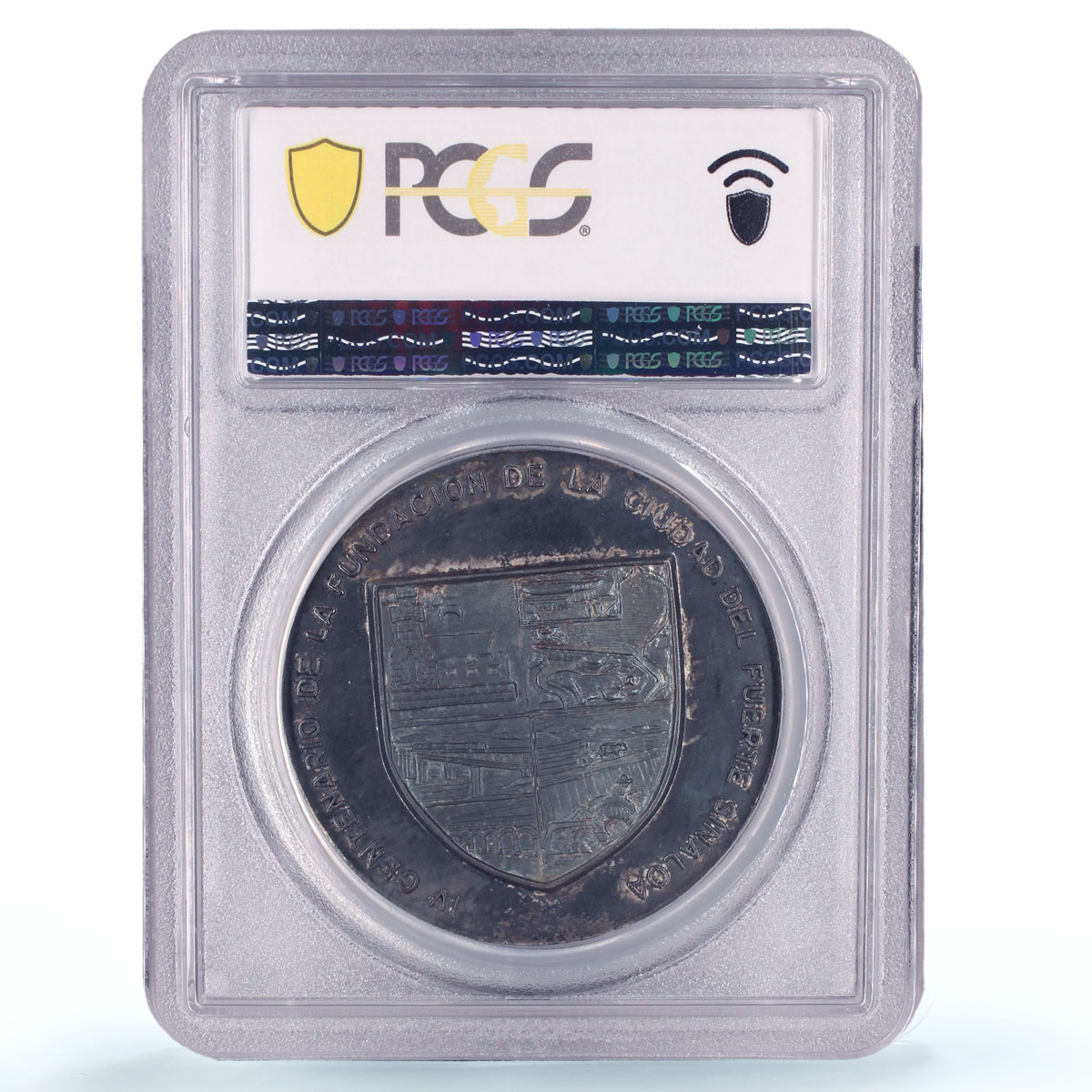 Mexico Explorer Francisco Ibarra 400th Anniversary SP64 PCGS silver medal 1964