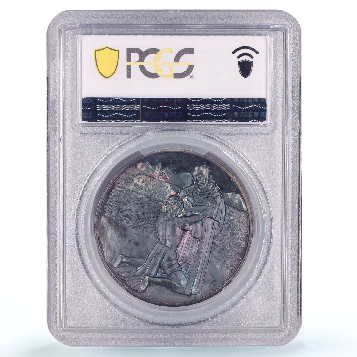 Mexico Michoacan Bishop Vasco de Quiroga Religion SP65 PCGS silver medal 1965
