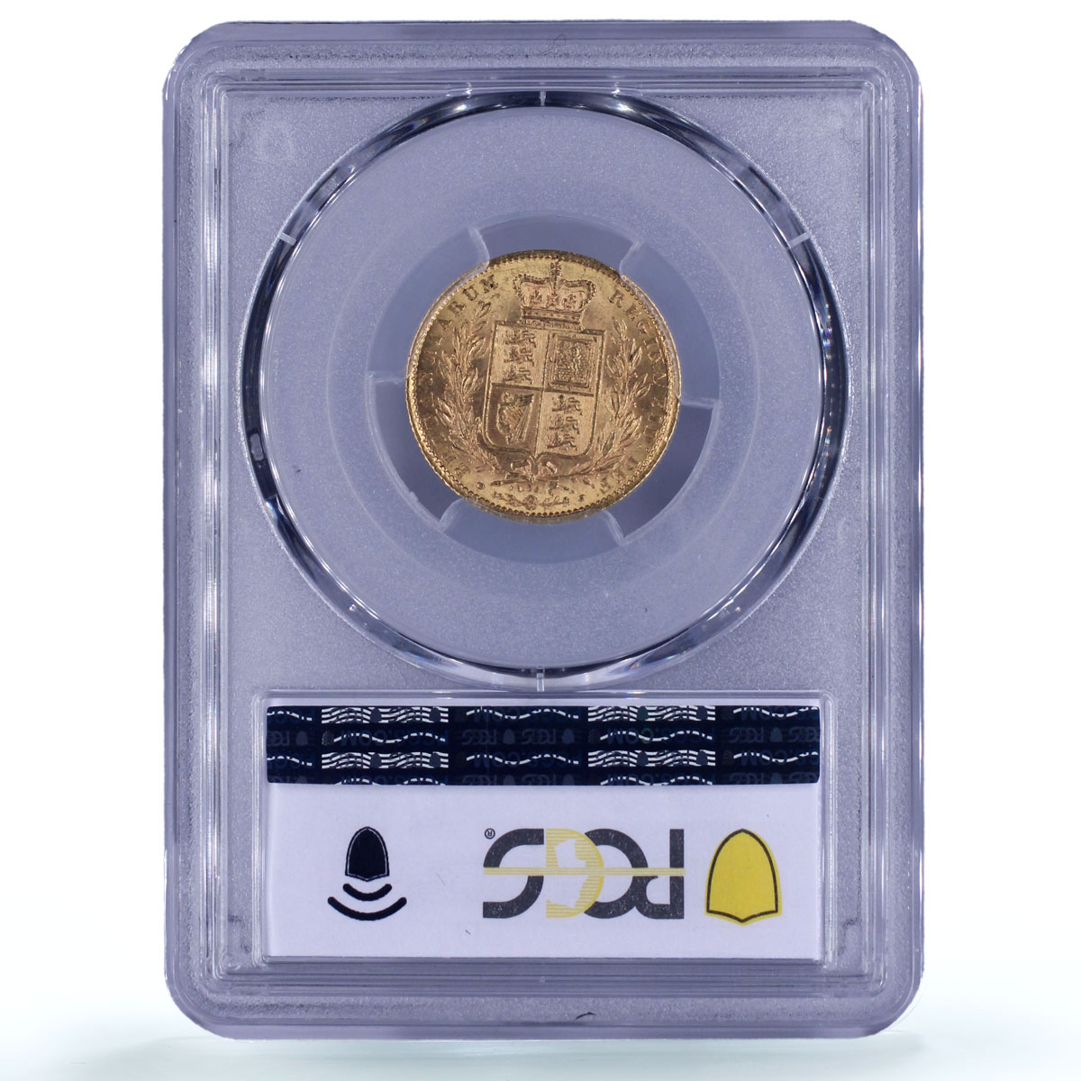 Great Britain 1 sovereign Queen Victoria Saint George MS62 PCGS gold coin 1871