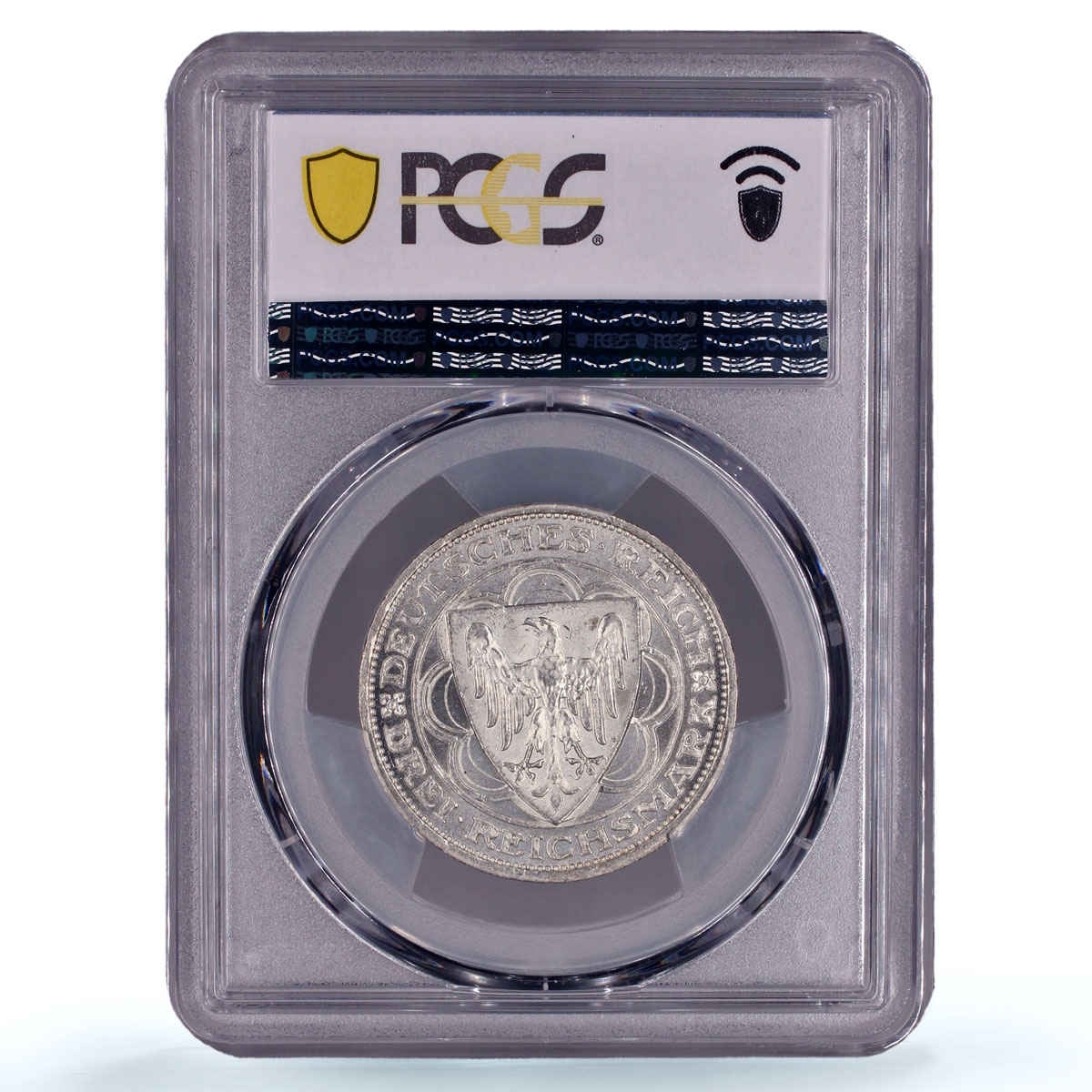 Germany 3 mark Magdeburg Rebuilding 300th Anniversary MS63 PCGS silver coin 1931