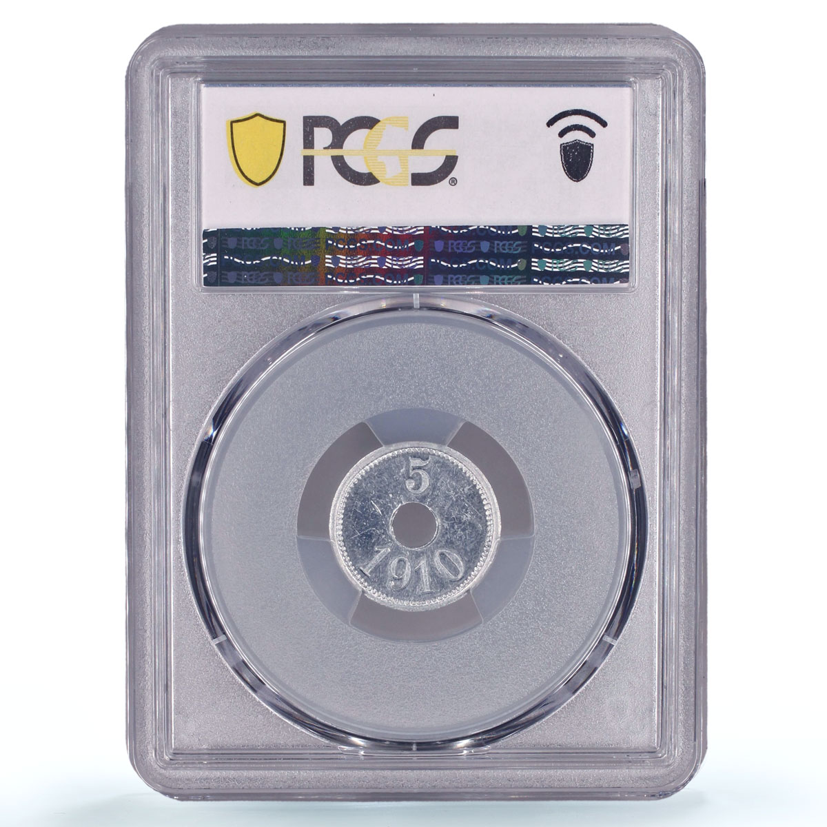 Denmark Greenland 5 ore Thule-Kap York KM-Tn5.1 MS63 PCGS aluminum coin 1910