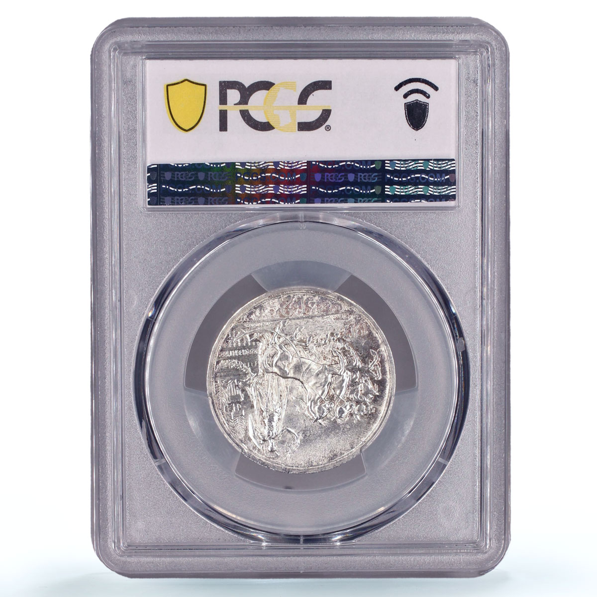 Italy 2 lire King Victor Emmanuel III Coinage KM-55 MS63 PCGS silver coin 1917
