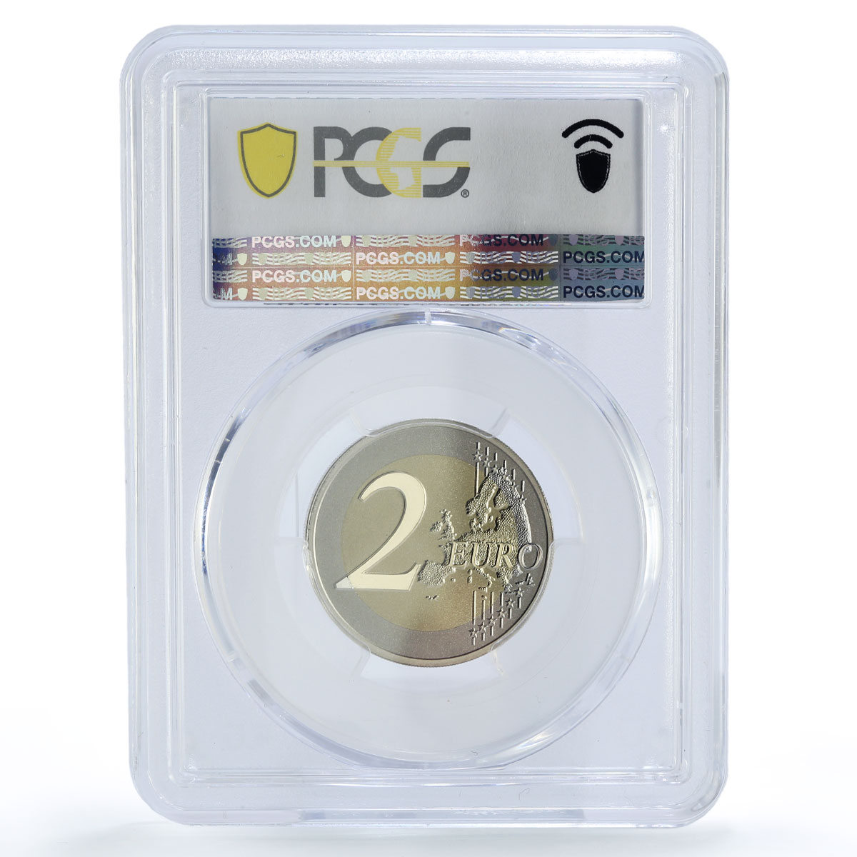 France 2 euro Paris Olympic Games Eiffel Tower Reverse PR70 PCGS coin 2024