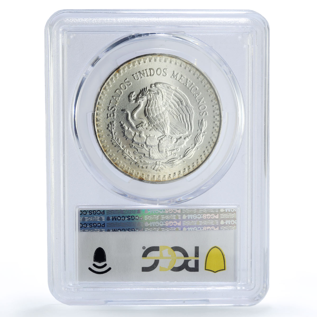Mexico 1 onza Libertad Angel of Independence MS67 PCGS silver coin 1985