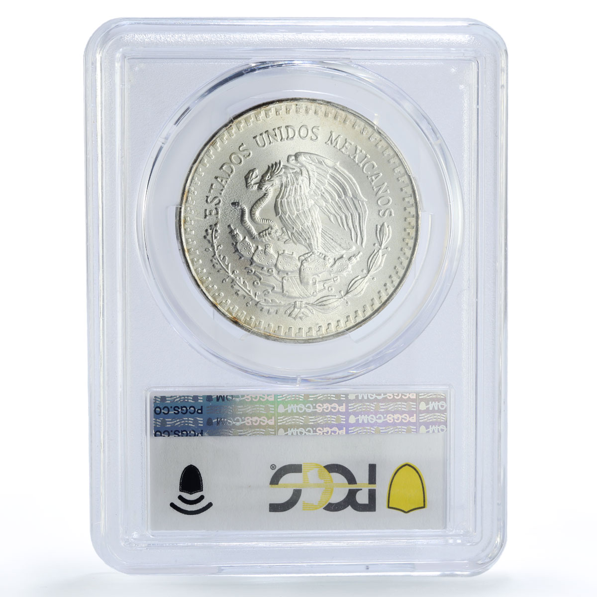 Mexico 1 onza Libertad Angel of Independence MS67 PCGS silver coin 1985
