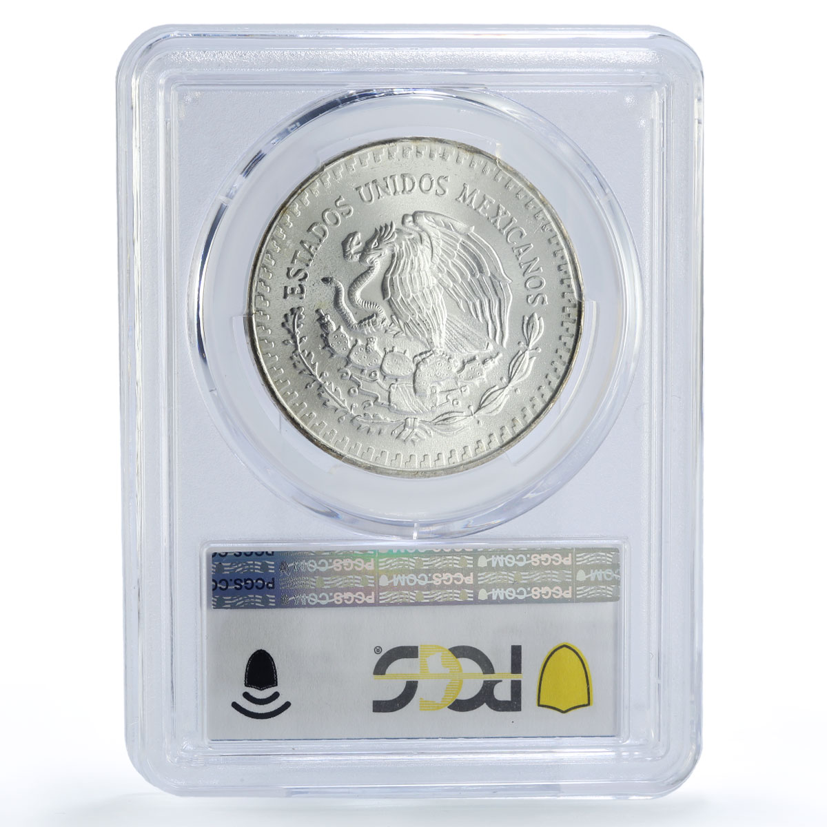 Mexico 1 onza Libertad Angel of Independence MS67 PCGS silver coin 1985