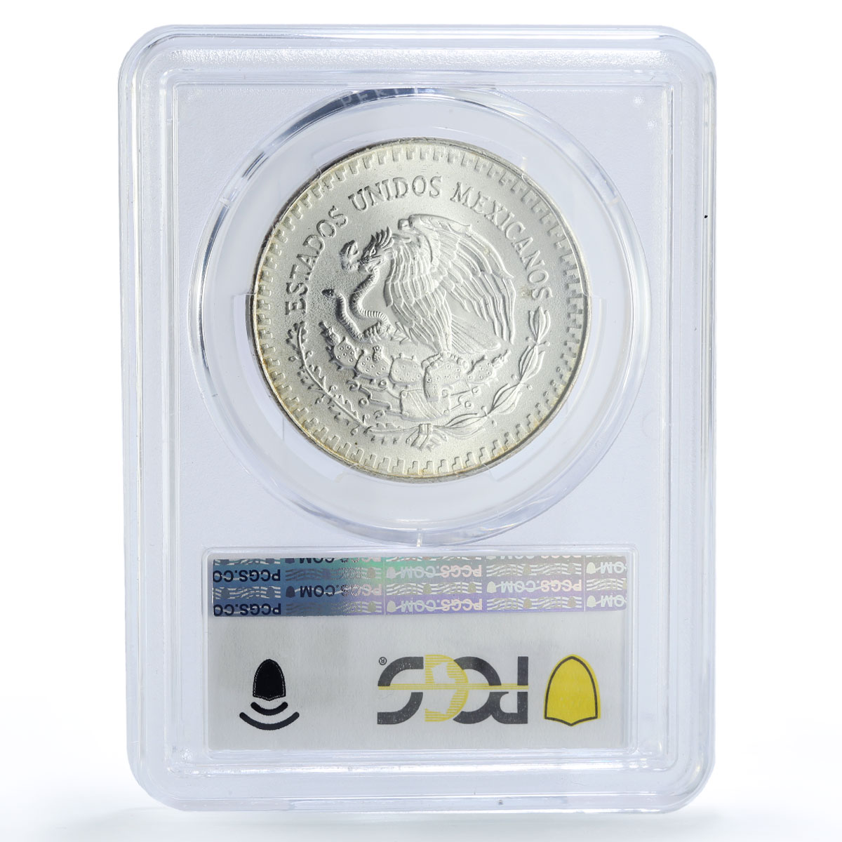Mexico 1 onza Libertad Angel of Independence MS68 PCGS silver coin 1985