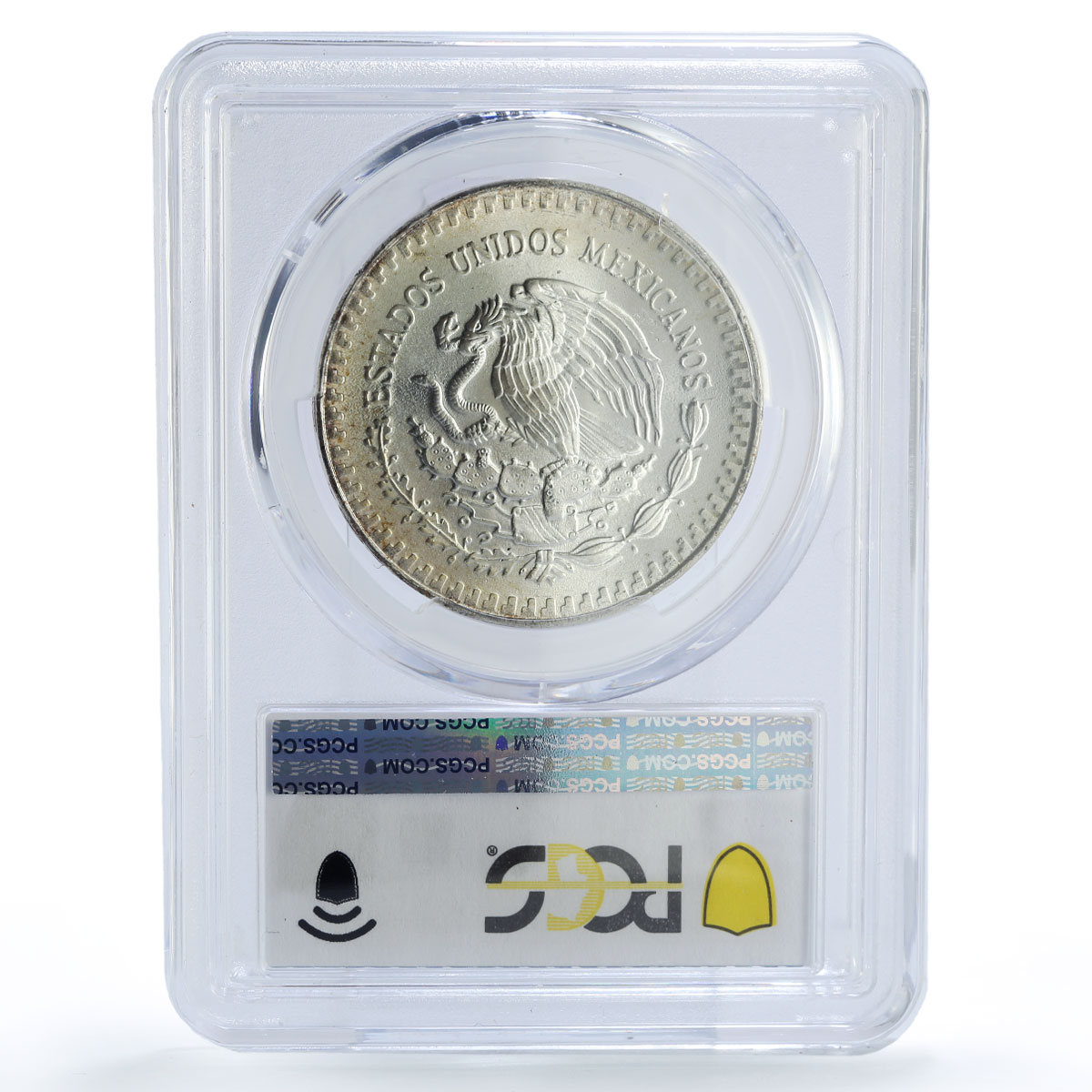 Mexico 1 onza Libertad Angel of Independence MS68 PCGS silver coin 1985