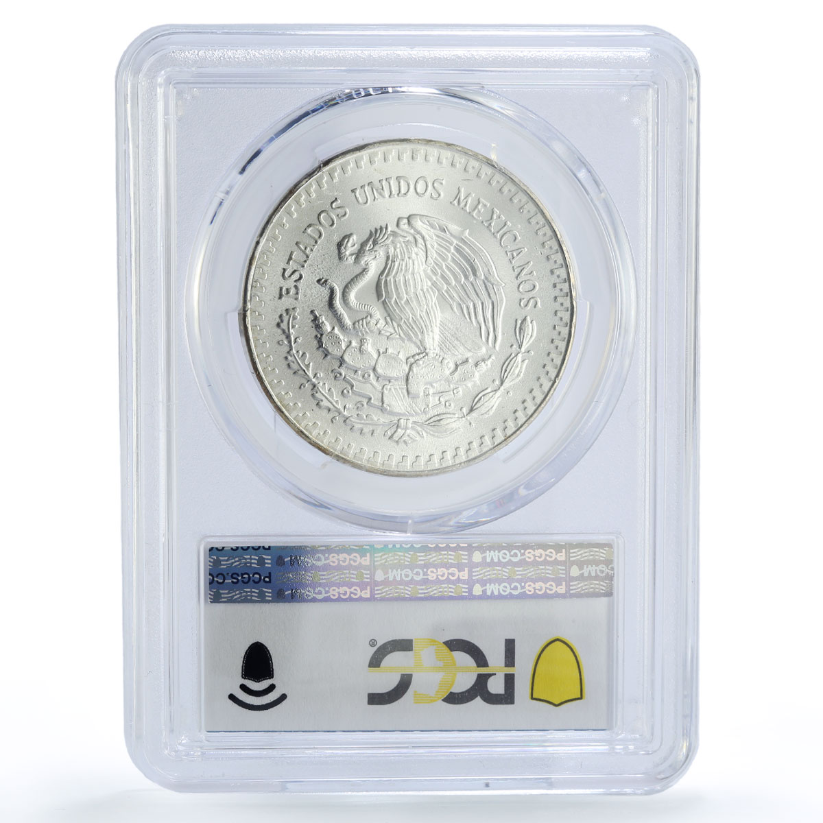 Mexico 1 onza Libertad Angel of Independence MS68 PCGS silver coin 1985