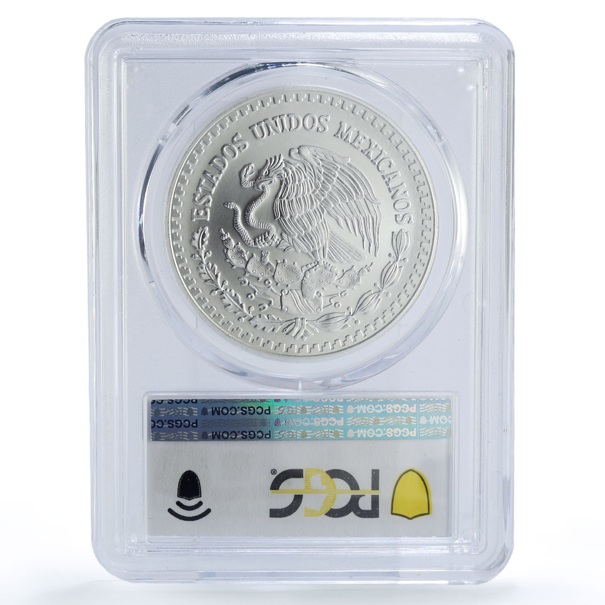 Mexico 1 onza Libertad Angel of Independence MS67 PCGS silver coin 1999