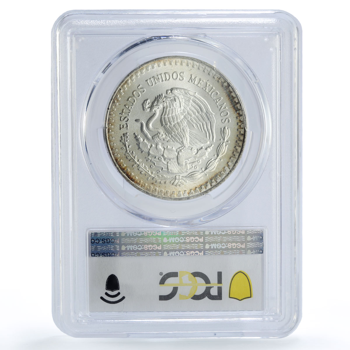 Mexico 1 onza Libertad Angel of Independence MS67 PCGS silver coin 1985