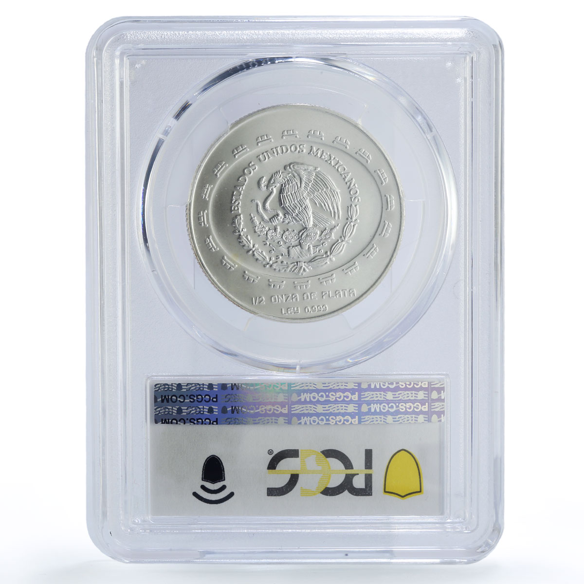 Mexico 2 pesos Precolombina Disco Muerte Death Disc MS69 PCGS silver coin 1997