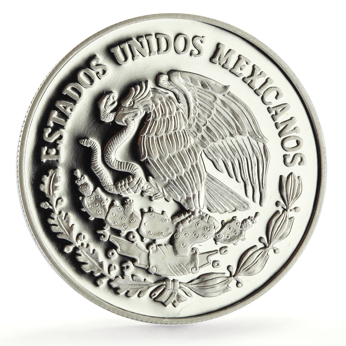 Mexico 100 pesos United Nations UNEP Vaquita Porpoise proof silver coin 1992