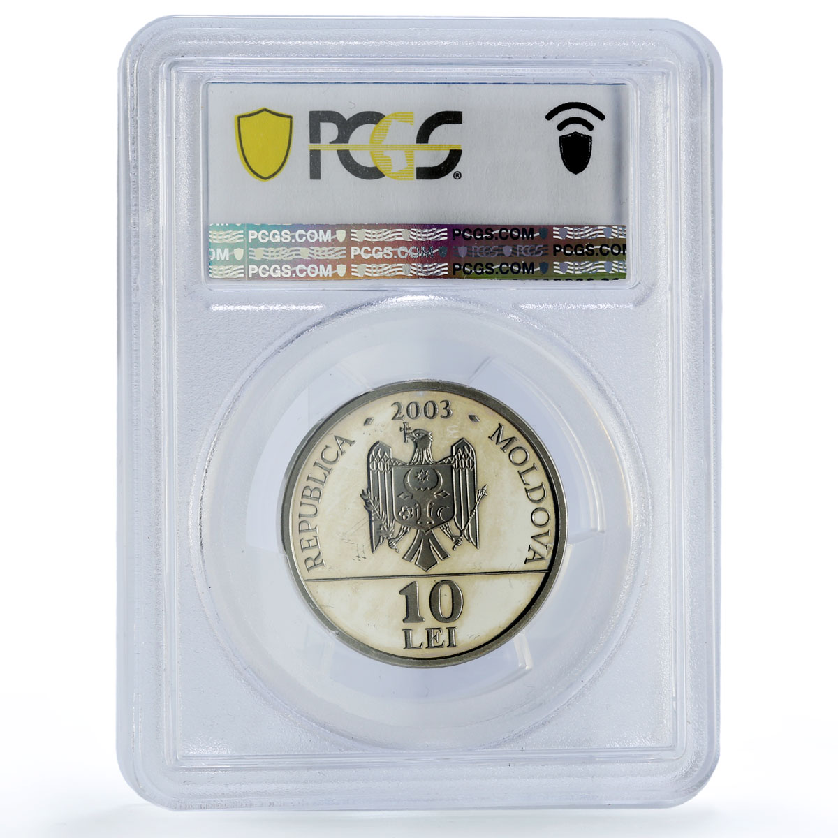 Moldova 10 lei Folk Crafts Traditions Wine Holiday PR67 PCGS CuNi coin 2003