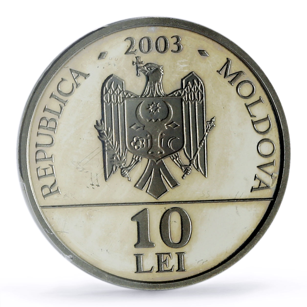 Moldova 10 lei Folk Crafts Traditions Wine Holiday PR67 PCGS CuNi coin 2003