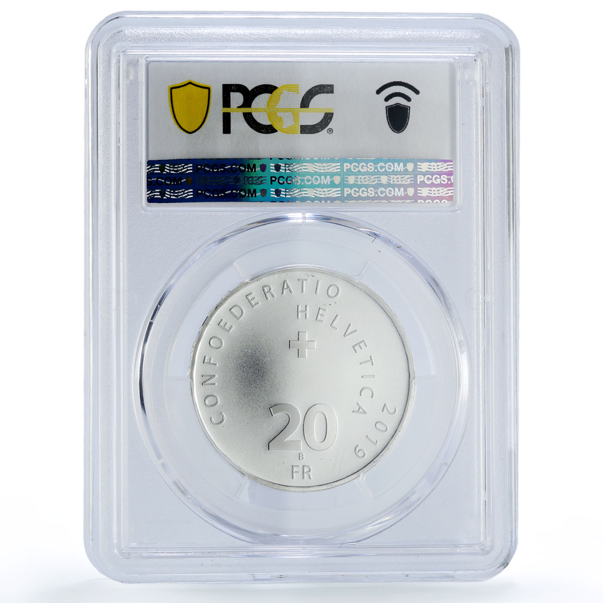 Switzerland 20 francs Furka Pass Cars Automobiles MS69 PCGS silver coin 2019