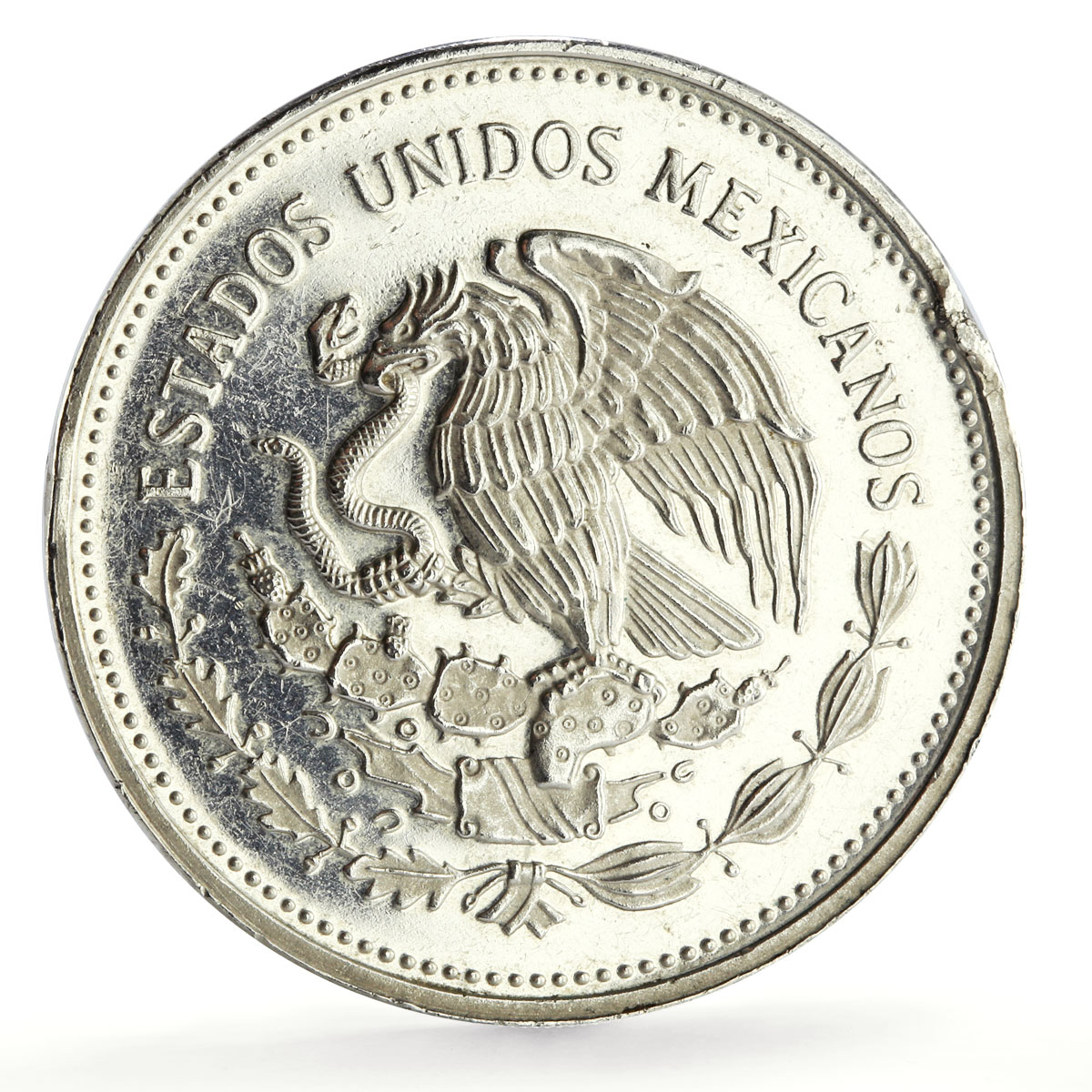Mexico 500 pesos Revolution Nine Ninos Heroes Politics proof silver coin 1985