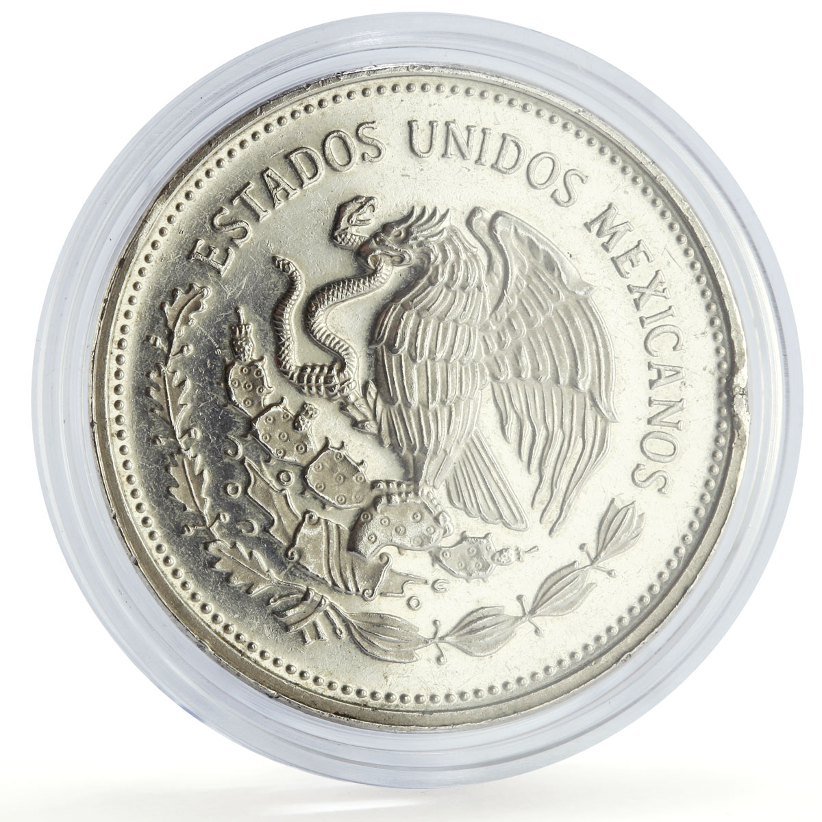Mexico 500 pesos Revolution Nine Ninos Heroes Politics proof silver coin 1985