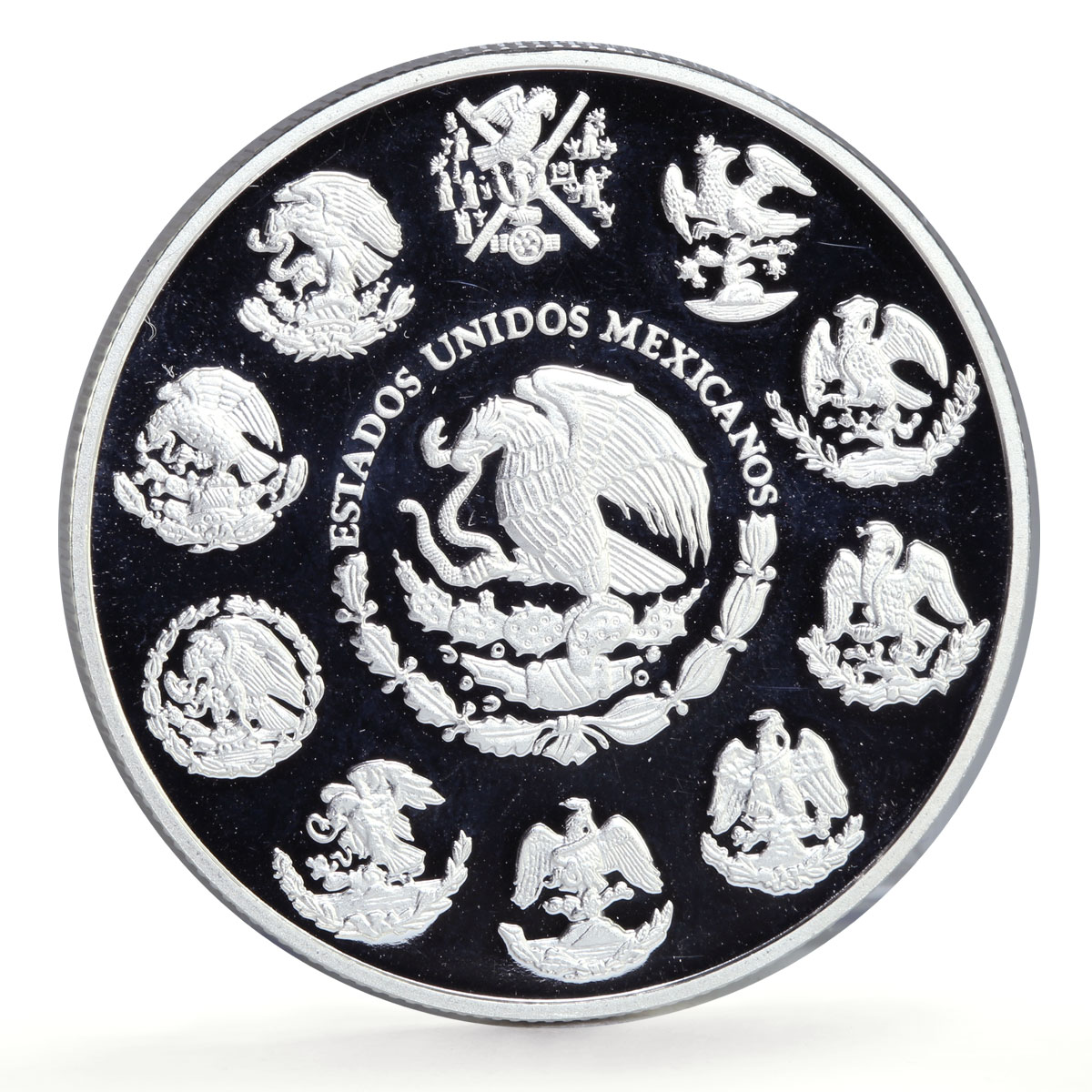 Mexico 1 onza Libertad Angel of Independence proof silver coin 2009