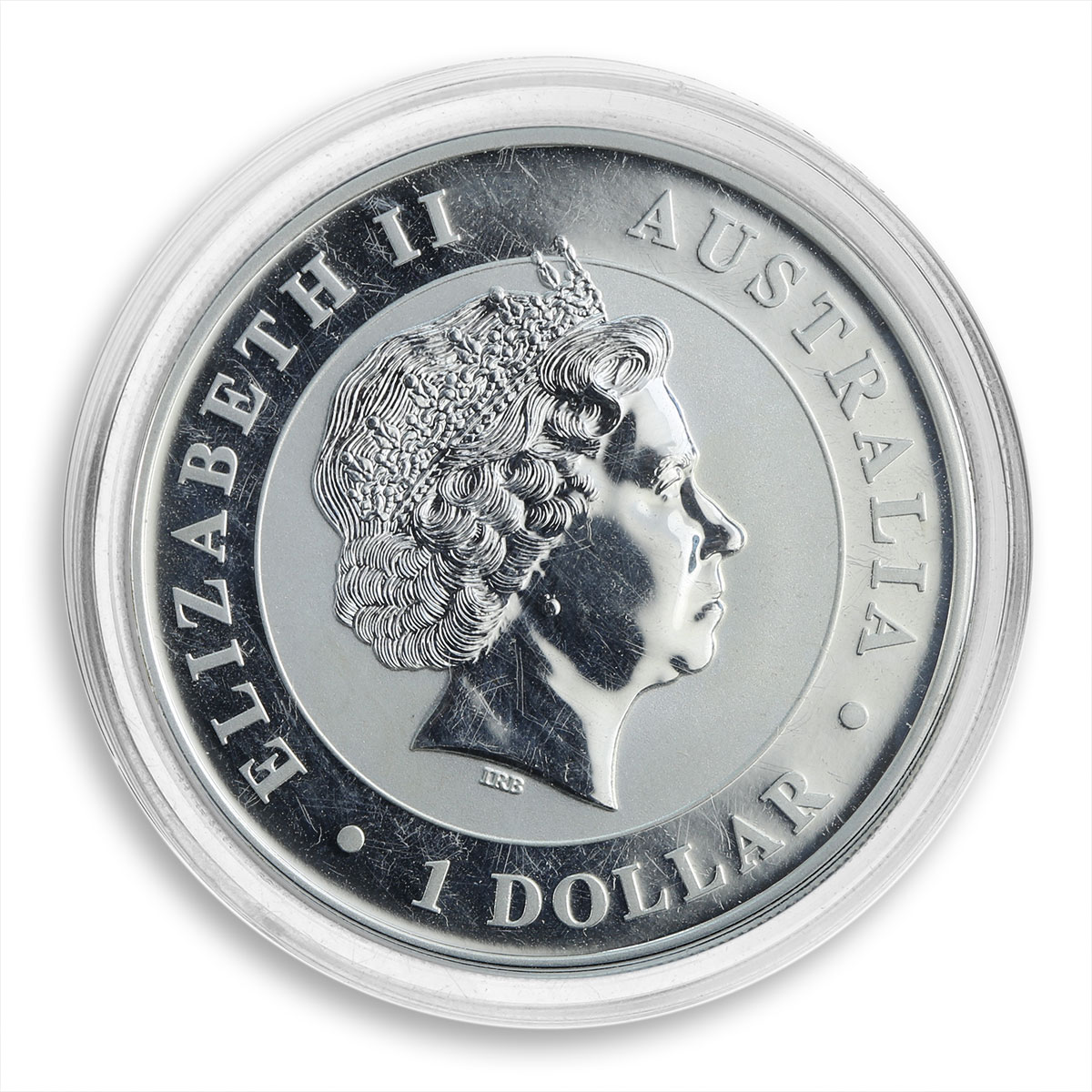 Australia 1 dollar Australian Kookaburra bird silver coin 2011