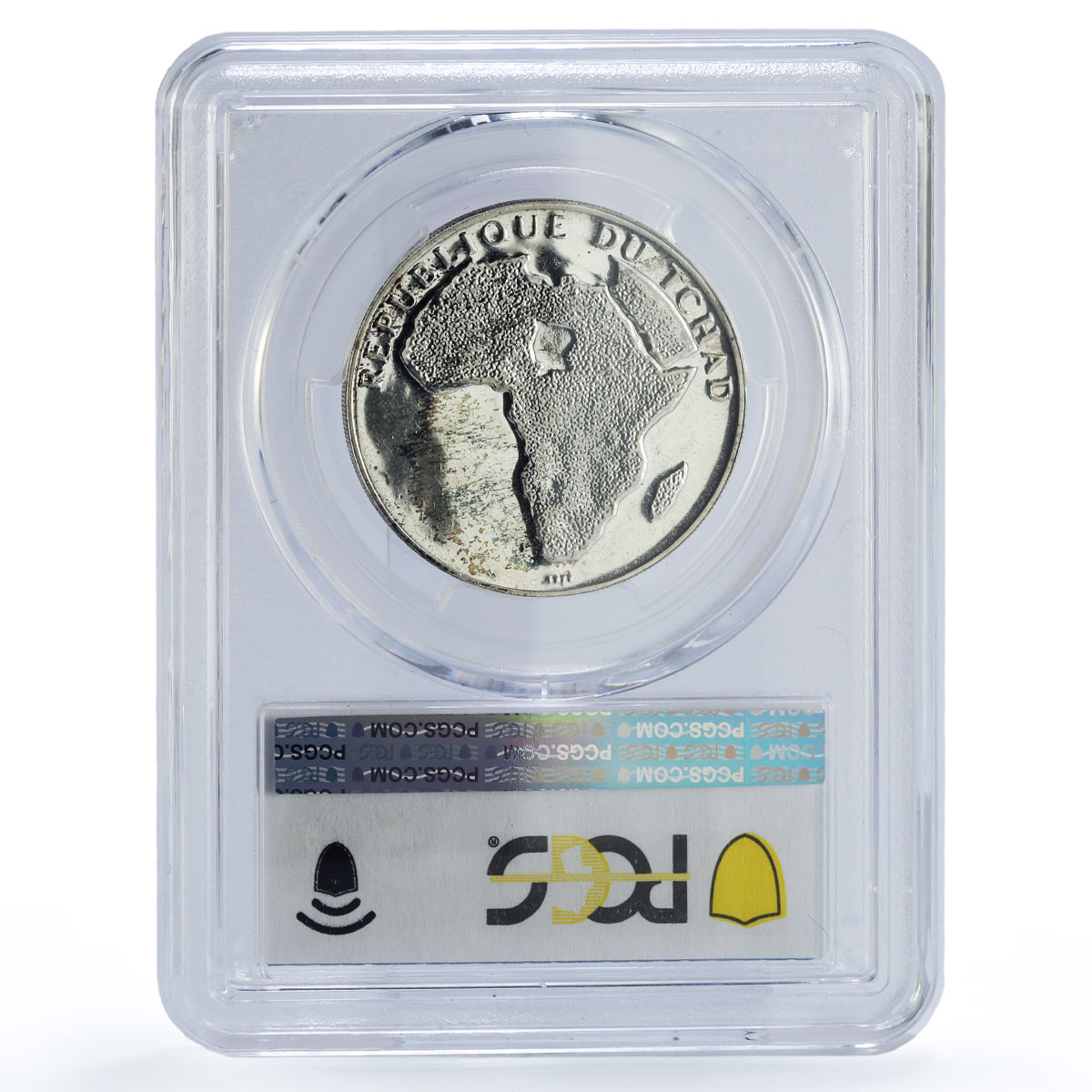 Chad 200 francs Martin Luther King History Politics PR63 PCGS silver coin 1970