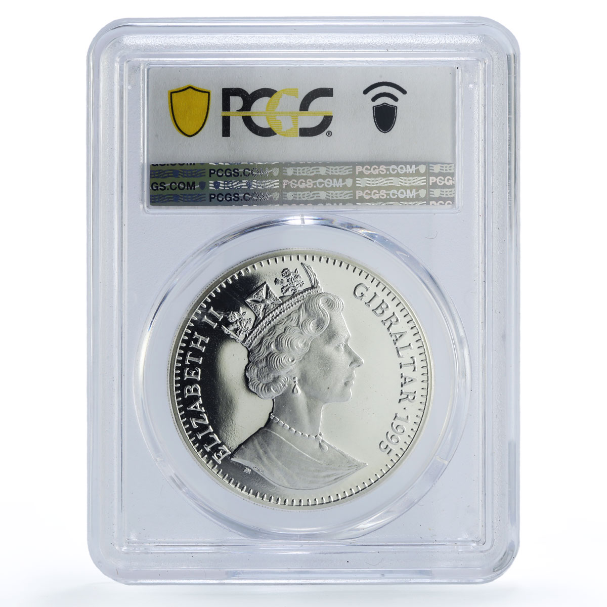 Gibraltar 1 crown Monkey Preserve Planet Earth Fauna PR69 PCGS silver coin 1995
