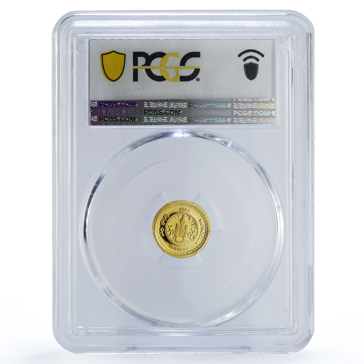 Mongolia 500 togrog Year of the Tiger Lunar Calendar PR70 PCGS gold coin 1998