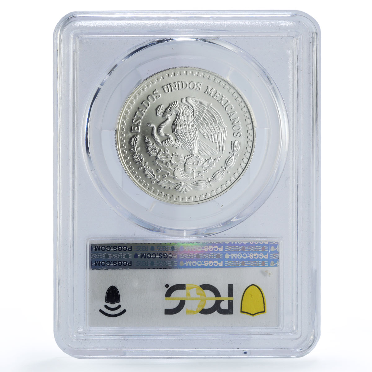 Mexico 1/2 onza Libertad Angel of Independence MS68 PCGS silver coin 1998