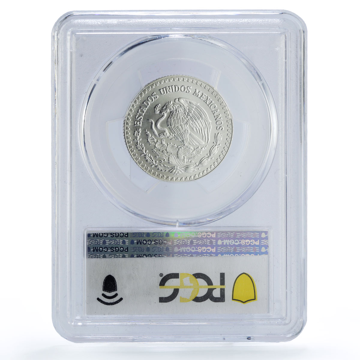 Mexico 1/4 onza Libertad Angel of Independence MS69 PCGS silver coin 1998