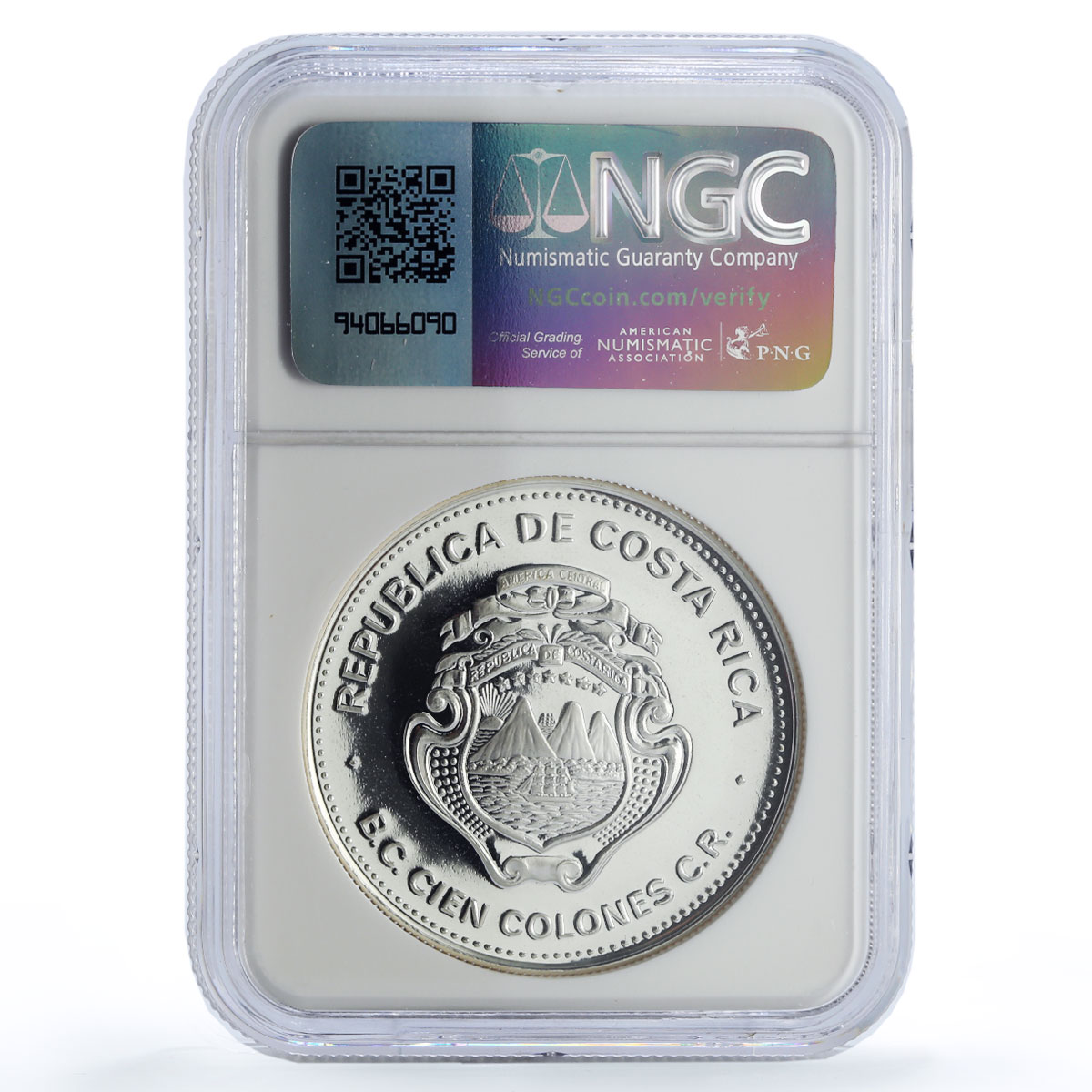 Costa Rica 100 colones UNICEF Save the Children Child Year PF68 NGC coin 1979