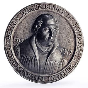 Germany Empire Martin Luther Reformation History Religion bronze medal 1917