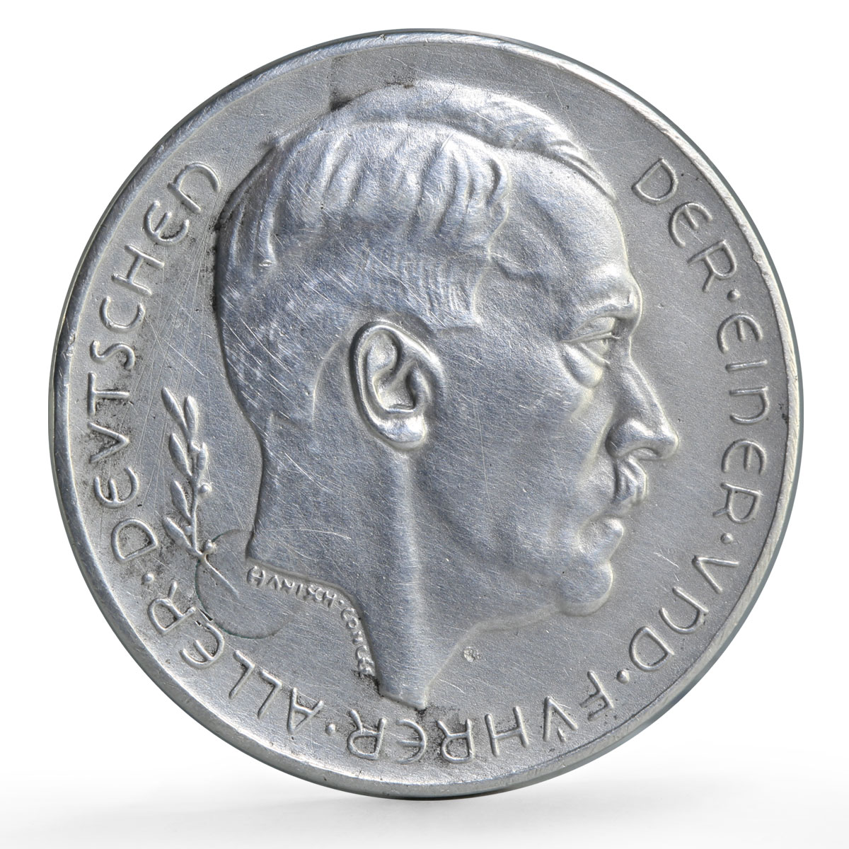 Germany Third Reich Arisen Empire Hitler History Politics silver medal 1938