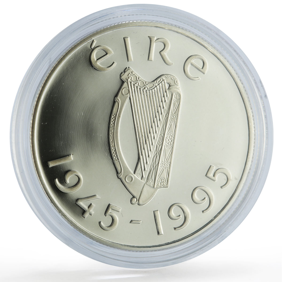 Ireland 1 pound United Nations UN Dove Birds History proof silver coin 1995