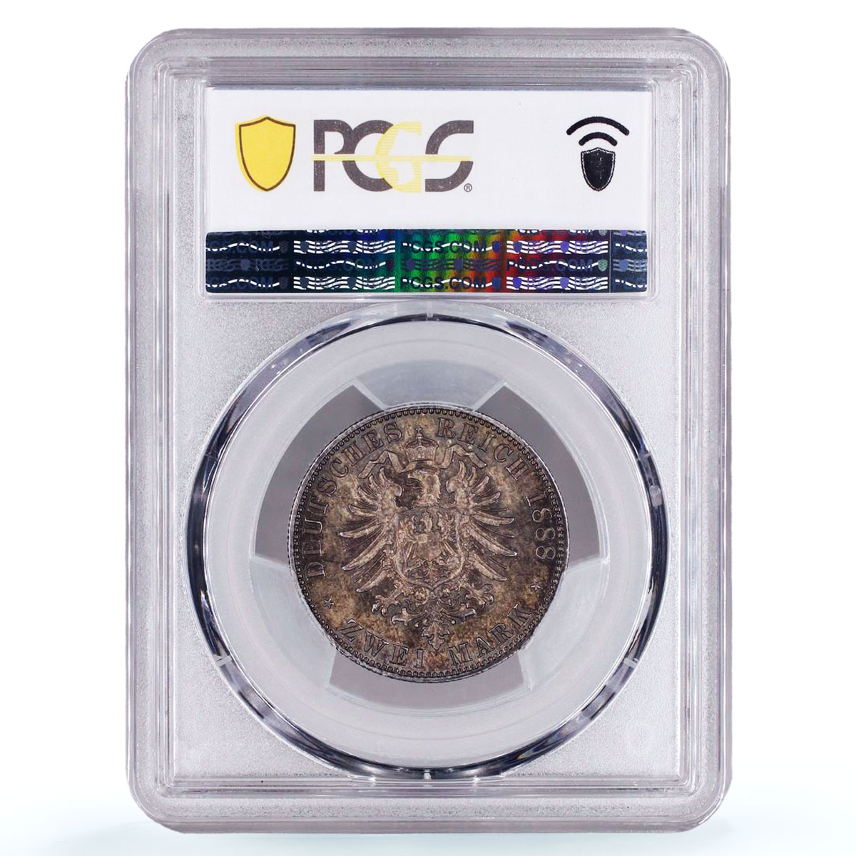 Germany Prussia 2 mark King Frederick Friedrich III MS64 PCGS silver coin 1888